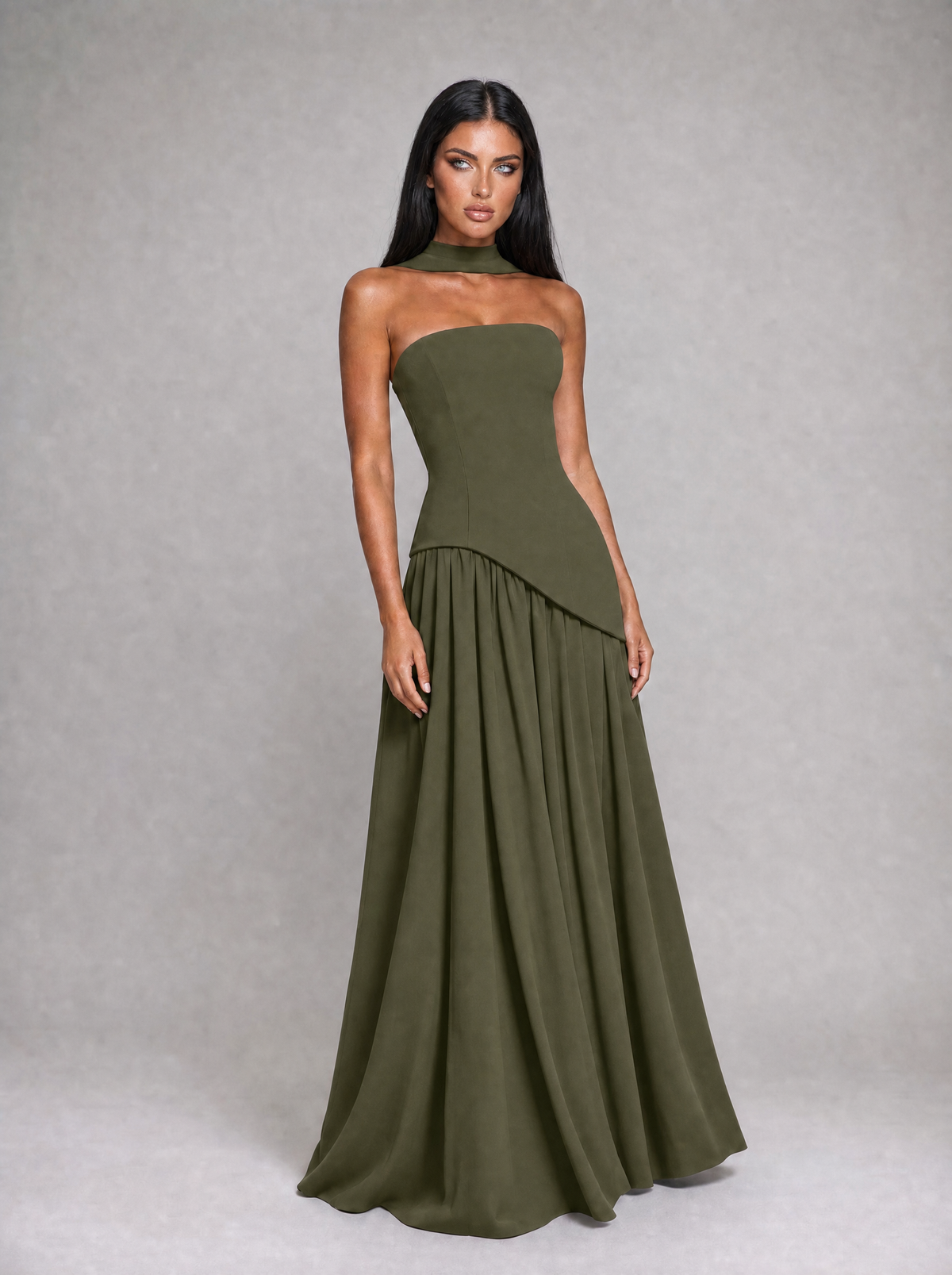 Olive Donna maxi dress - full length