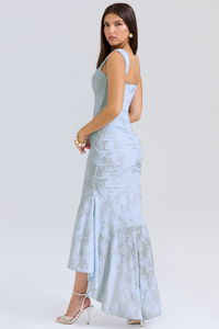 Elsie | Sculpting Sleeveless Lace Maxi Dress