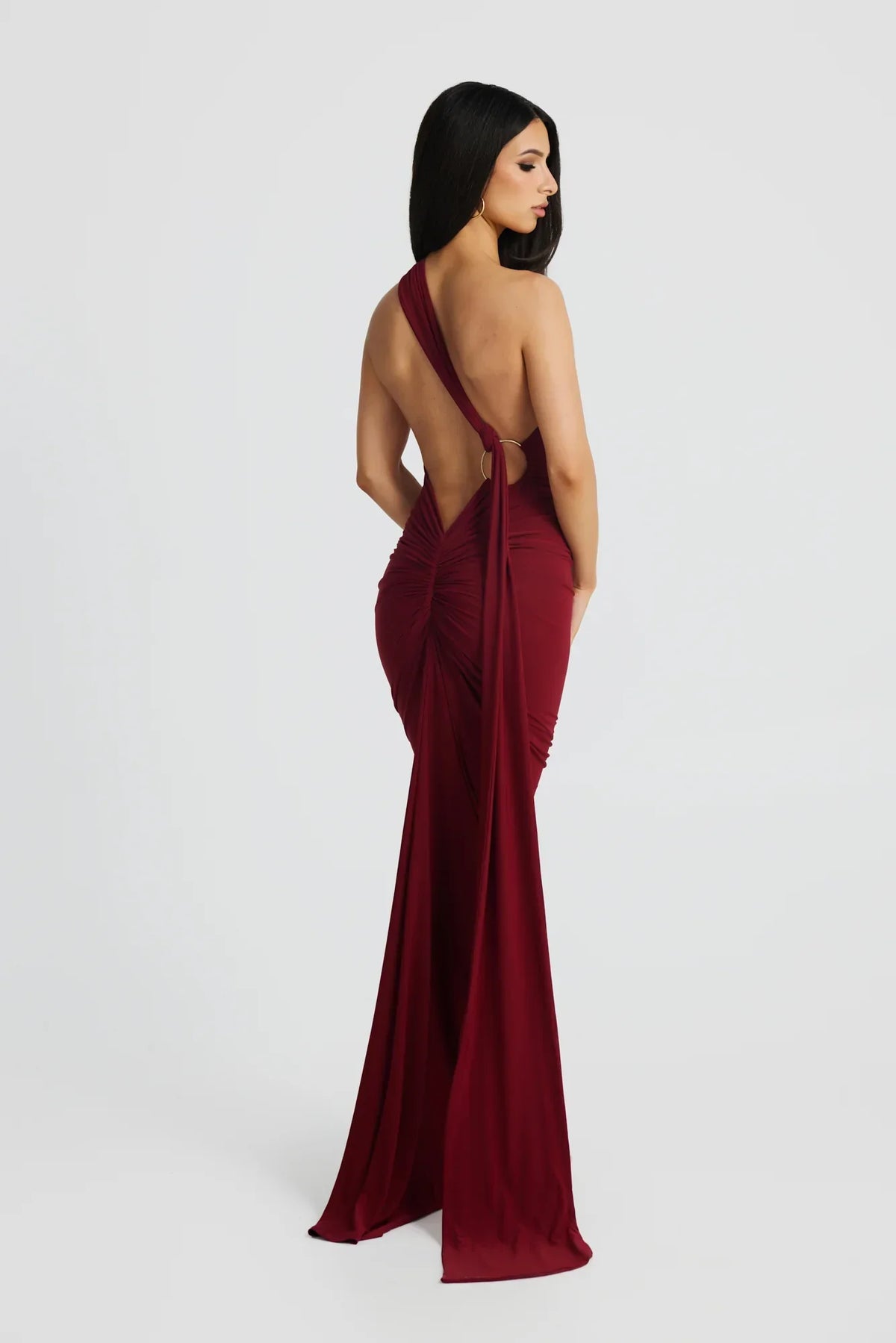 Arabella | Modern Sash Detail Maxi Dress